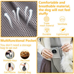 CYUmail sling with dual safety features helps prevent escapes during outings.