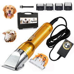 Cyxunand electric grooming clippers with ergonomic handle for comfortable long sessions