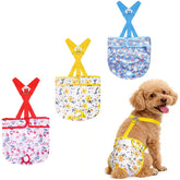 CZMIYRPY dog diapers pack view showing three colors for daily wear and easy changes.