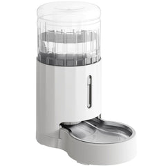 CZPET 4L pet water dispenser β side view showing gravity-fed hydration on demand.