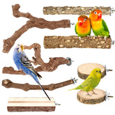 CZWESTC forked grapevine branch 9.8in promotes natural climbing and secure grip.