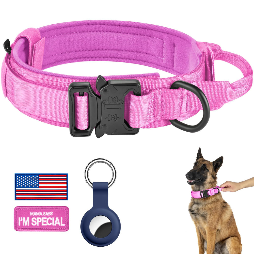 DAGANXI Tactical Collar with padded lining for comfortable, gentle contact
