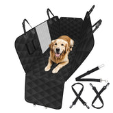 Daitore dog car seat cover with mesh window enhances airflow and visibility.