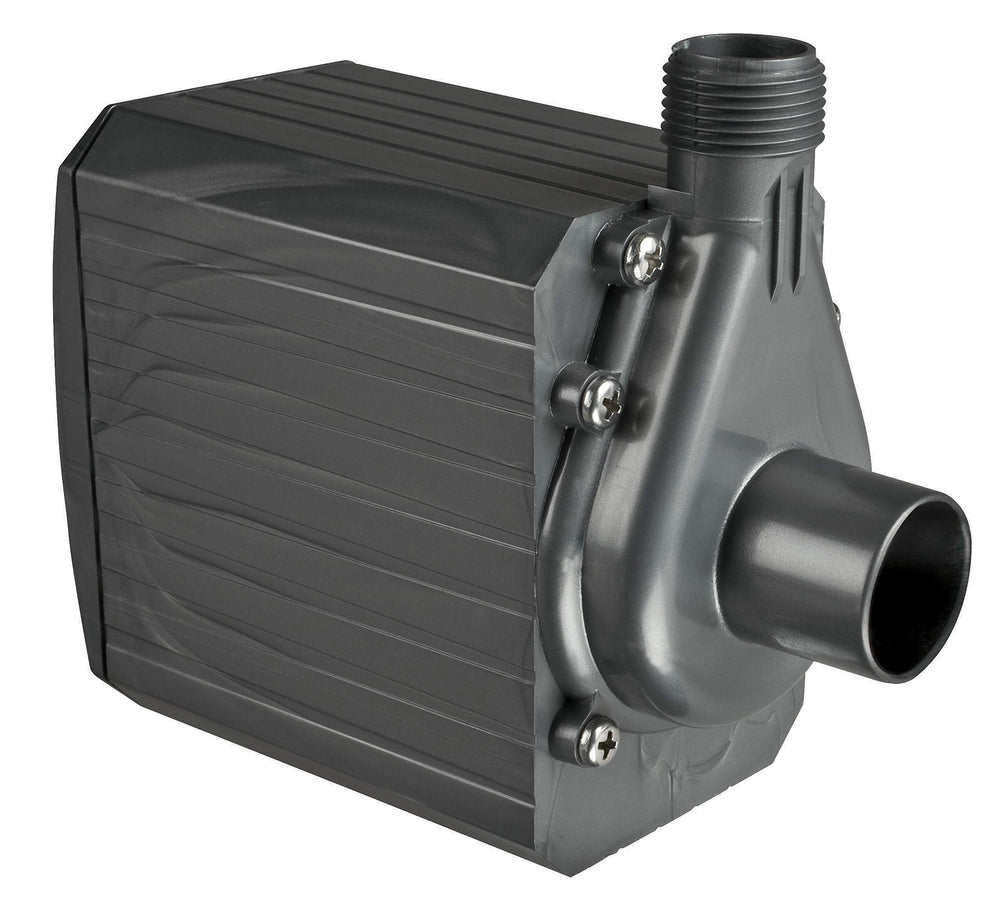 Danner Supreme Aqua-Mag 1200GPH inline pump for flexible installation and steady flow.
