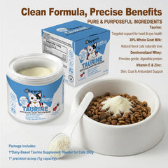 Dapoprren taurine cardiac support for cats promotes normal heart function