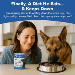 Dave's Bland Diet is senior-friendly, gentle on teeth and digestion.