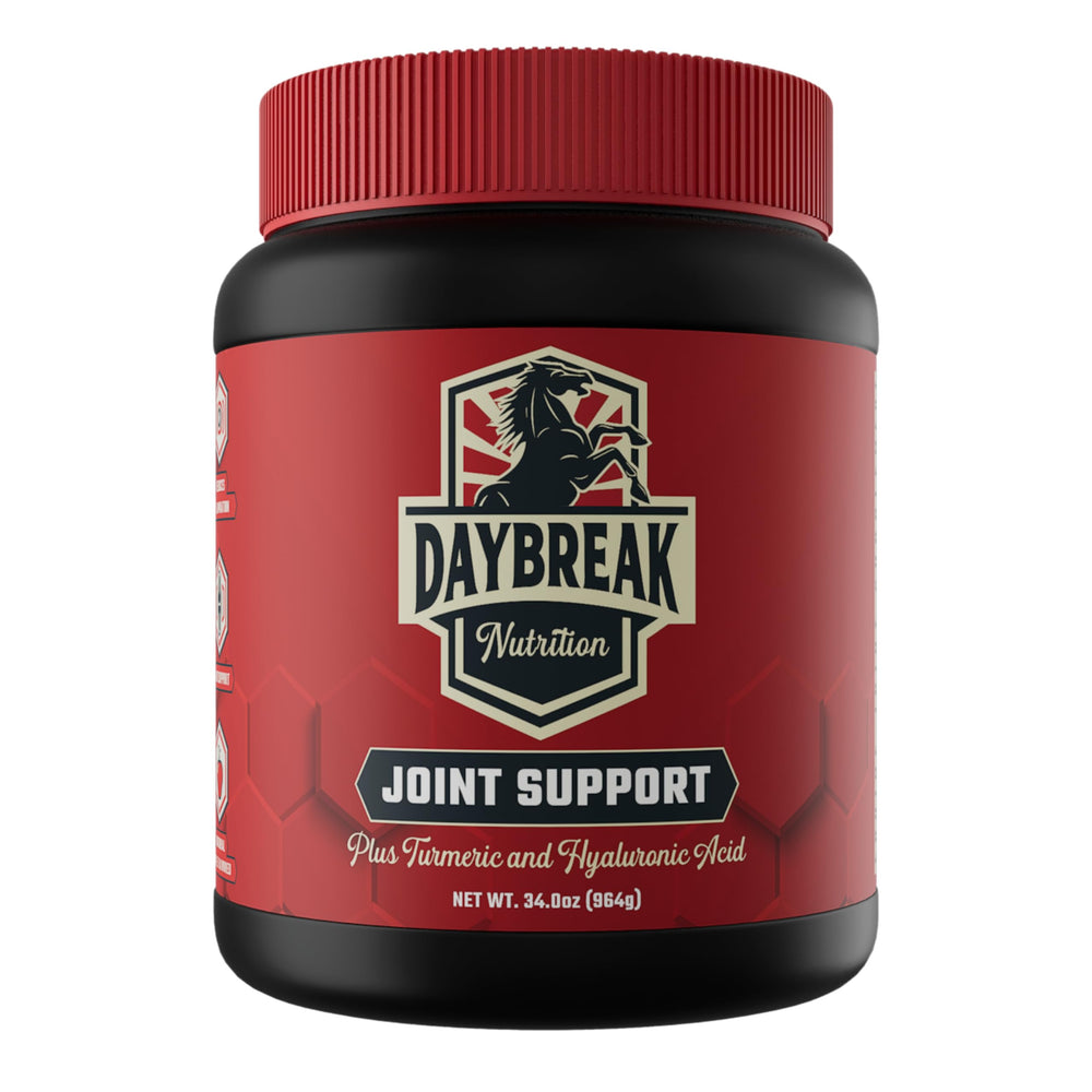 Daybreak Nutrition 8 in 1 bottle shows convenient daily dosing for joint support.