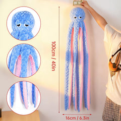 Dayingjiang octopus toy with long tentacles ideal for tugging interactions.