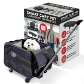 dbest petsmart cart front view shows compact travel-friendly design for pets