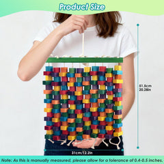DBNESS large bird toy hanging strings for interactive play and stress relief.