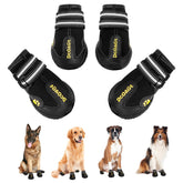 DcOaGt dog shoes size 9 show paw width 3.2-3.3 inches for secure fit.