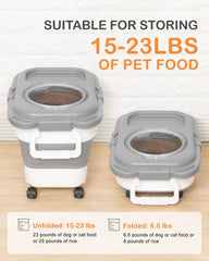 DDMOMMY airtight seals and four locking lids protect dry food from moisture