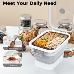 DDMOMMY food scoop and dog bowl included for easy serving