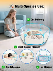 DDOTLUNA indoor outdoor whelping station supports easy setup anywhere