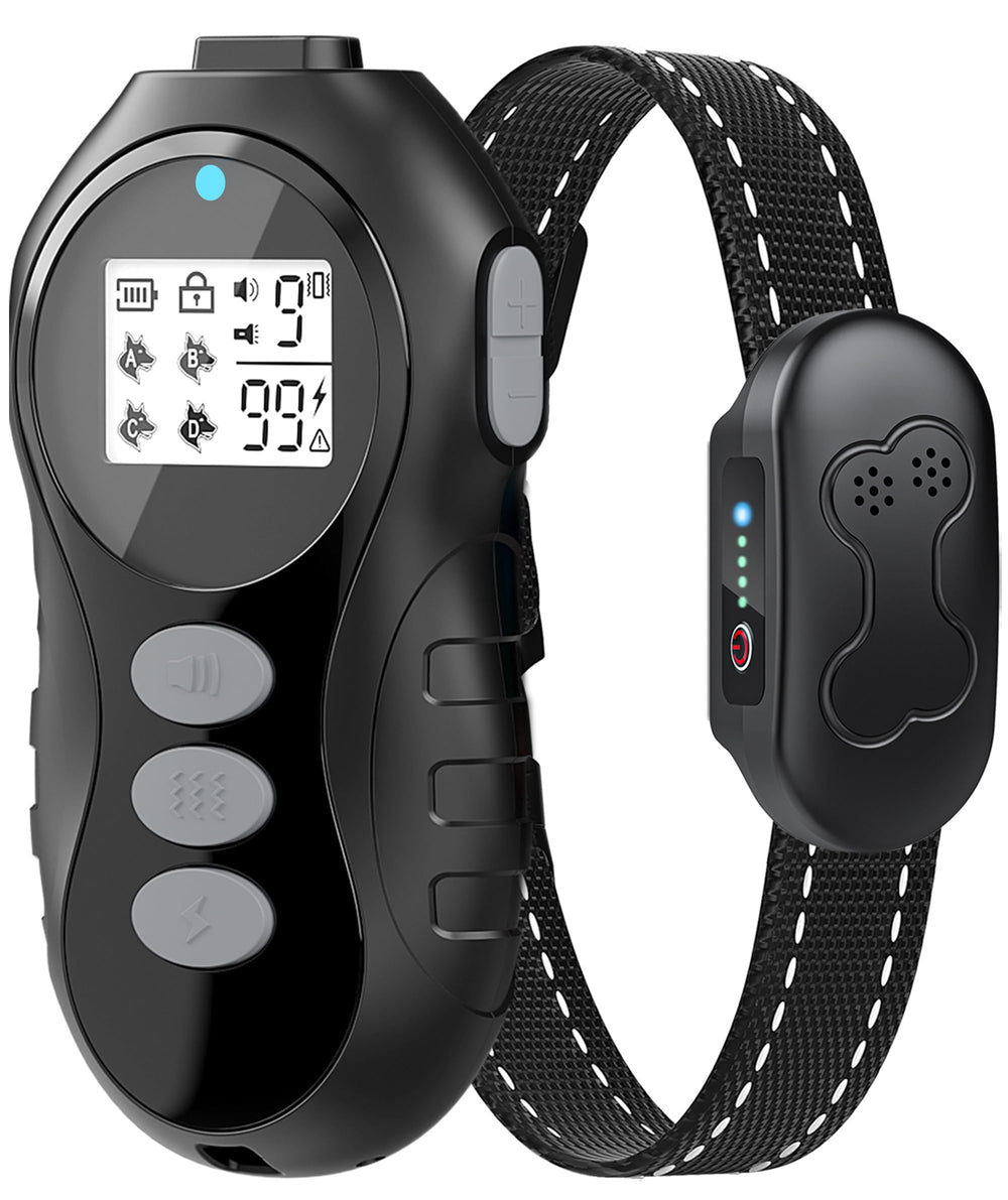 DDZ dog shock collar with remote for precise training cues