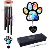 DearKeeps Pet Memorial Wind Chime 26-inch design with comforting tones for remembrance.