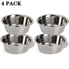 DEAYOU 47 oz capacity bowl ideal for kibble, wet food, or water.