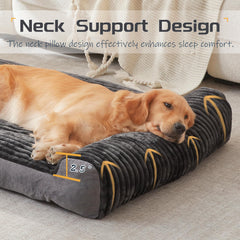 DEBANG HOME dog bed with non-slip bottom for stable placement