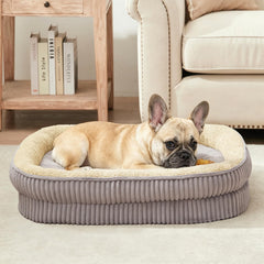 DEBANG HOME orthopedic dog bed with egg crate foam supports joints