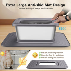 Decflow slow-feeder bowl promotes slower, calmer drinking sessions.