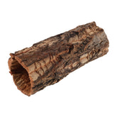 DECHOUS round cork bark hide offers a natural refuge for resting reptiles.