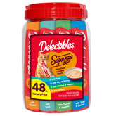Delectables Squeeze Up variety-pack tubes for bonding and rewards
