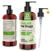 Deley Naturals Fish Oil for Dogs bottle showing premium packaging and everyday care benefits