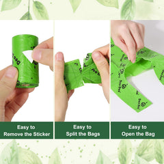 Deo Doo easy-tie handle bags for quick, tidy closures.