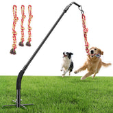 DESELL Tether Tug base anchors securely for stable outdoor play.