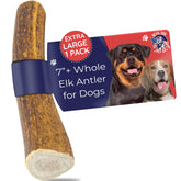 Devil Dog Elk Antler XL Whole offers a durable, long-lasting chew for powerful dogs.