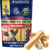Devil Dog Pet Co Himalayan Yak Cheese Chew in small pack offers long-lasting canine entertainment.