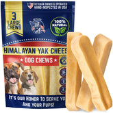 Devil Dog Himalayan Yak Cheese chews pack for large dogs promoting long-lasting engagement