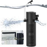 Devopet aquarium filter for 20-60 gallon tanks setup improves water clarity
