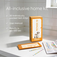 PETNOX vet-grade urinalysis kit supports straightforward home wellness monitoring