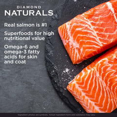 Diamond Naturals 30lb bag shows value and trusted ingredients