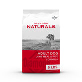 Diamond Naturals adult dog kibble with pasture-raised lamb promotes healthy muscles and coat.