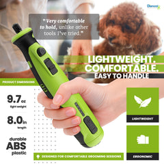 Diamondg five-speed adjustable settings tackle varying nail thickness with control