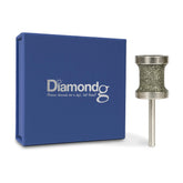 Diamondg dog nail grinder bit showing 80 grit body for precise small nails