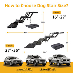 Dicprms metal-frame stairs durable for up to 250 pounds.