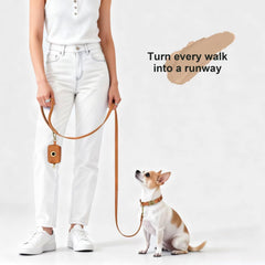 Didog leash with eight color options enhances everyday strolls