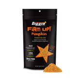 Diggin' Your Dog Firm Up pumpkin bundle packaging highlights USA-made formula for digestive support.