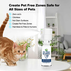 Diloqio motion activated deterrent sensor deters cats and dogs with a quick spray.