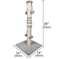 Dimaka natural sisal rope scratcher for cats to exercise claws.