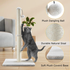 Dimaka natural sisal wrap delivers durable friction for claws.