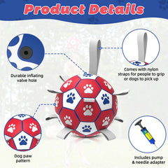 Diman large ball fits dogs 30β90 pounds for versatile play.