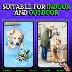 Diman outdoor dog ball for versatile fun on grass, sand, or indoors