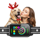 Dinjoo bark collar with smart AI detection for quieter home environments.