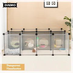 DINMO playpen visualization through panel, helps you stay connected with your small friends