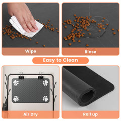 DK177 easy-clean surface resists pet hair and dust.