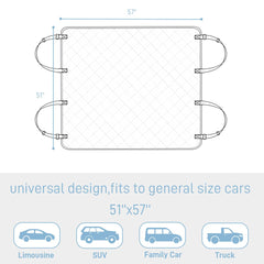 DMS PROTECTOR waterproof-fabric shields seats from mud and spills